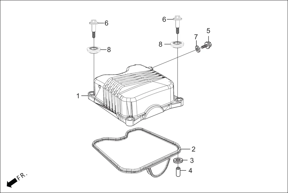 E-1 CYLN. & CYLN HEAD (CYLINDER HEAD COVER)