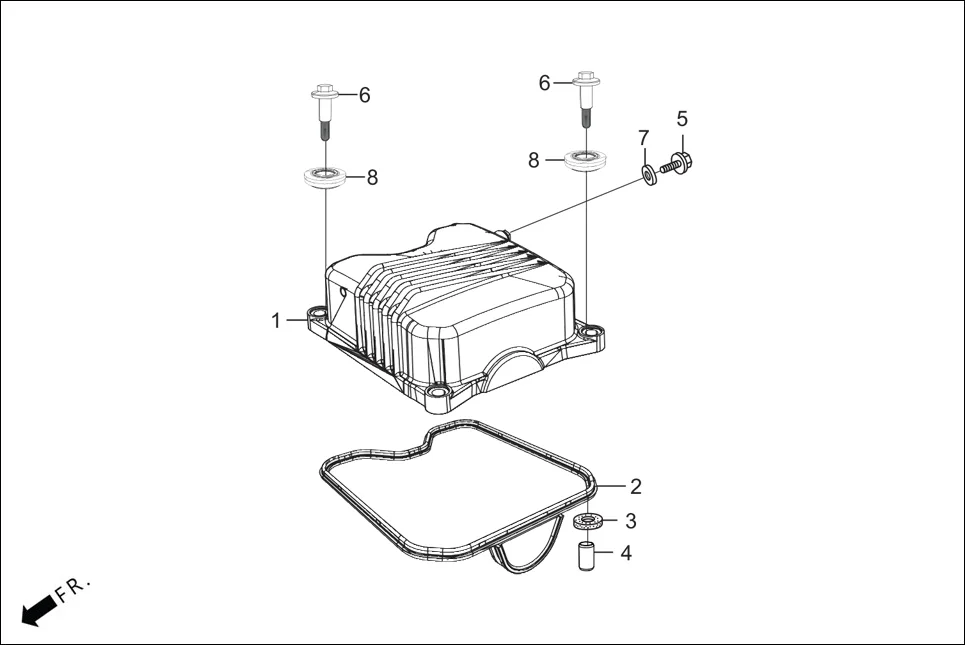 E-1 CYLN. &amp; CYLN HEAD (CYLINDER HEAD COVER)