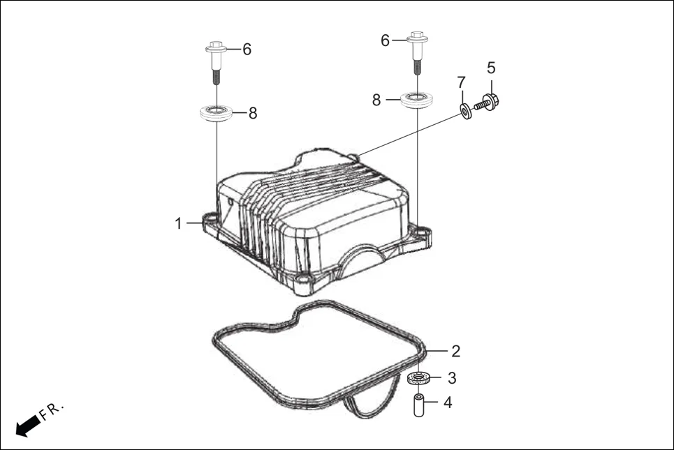 E-1 CYLN. & CYLN HEAD (CYLINDER HEAD COVER)