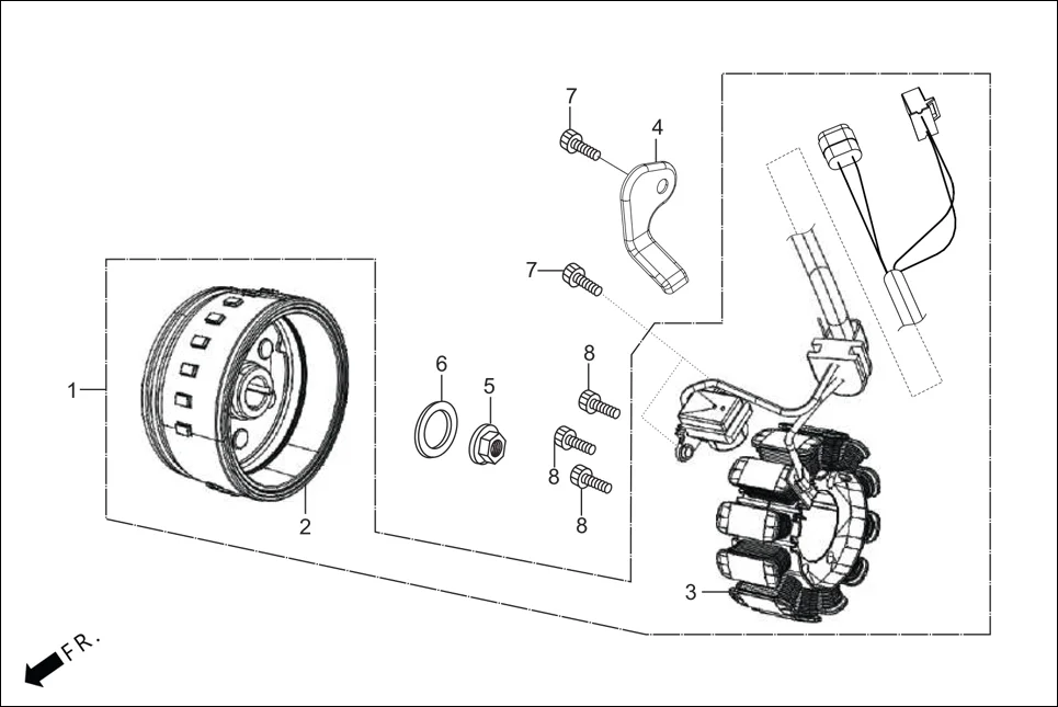 E-5 ELECTRICALS (AC GEN ASSY)
