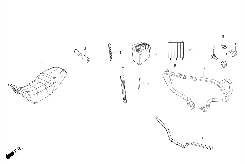 F-29 (OPTIONAL) assembly diagram for Hero XPULSE 200 OBDII 4V(April,2023)