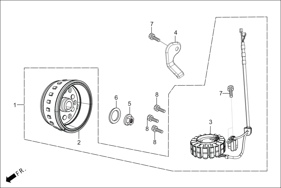 E-5 ELECTRICALS (AC GEN ASSY)