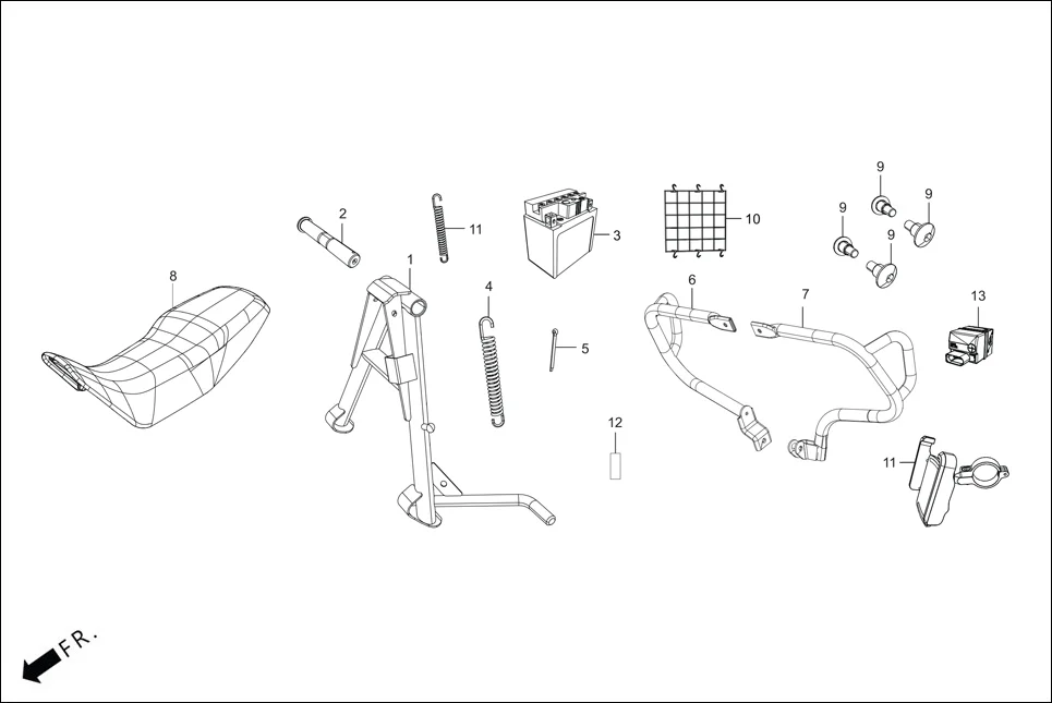 F-29_PRO_CONN (OPTIONAL) assembly diagram for Hero XPULSE 200 4V(NOV.,2024)