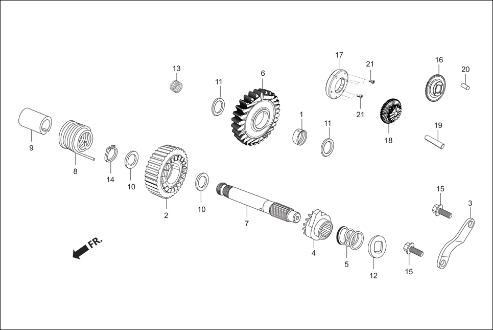 E-9 KICK STARTER (SPINDLE KICK STARTER)