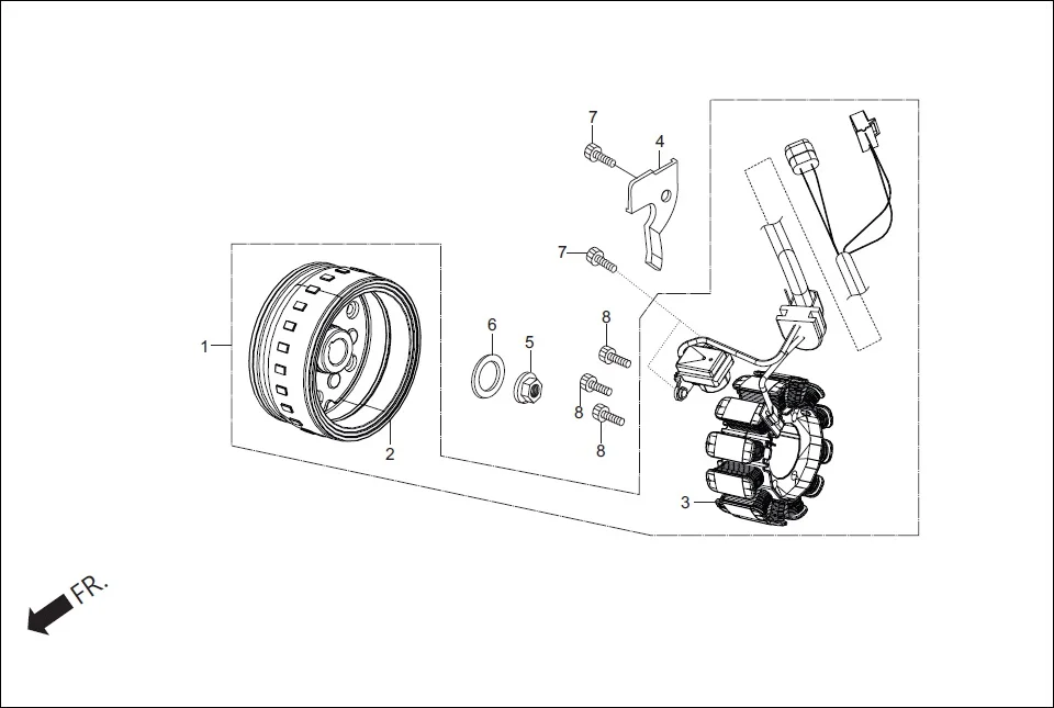 E-5 ELECTRICALS (AC GEN ASSY)