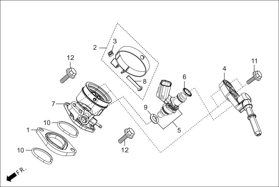E-11A EXHAUST (AIR FEED PIPE/ INLET PIPE)