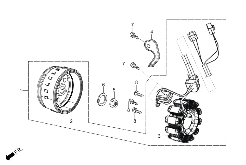 E-5 ELECTRICALS (AC GEN ASSY)