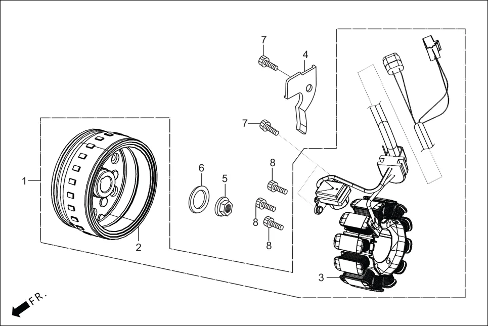 E-5 ELECTRICALS (AC GEN ASSY)