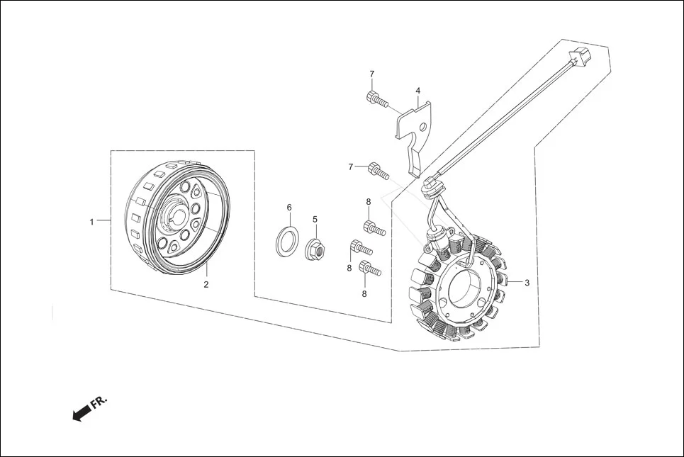 E-5 ELECTRICALS (AC GEN ASSY)