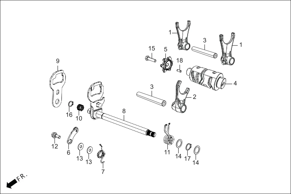 E-12 GEAR SHIFT
