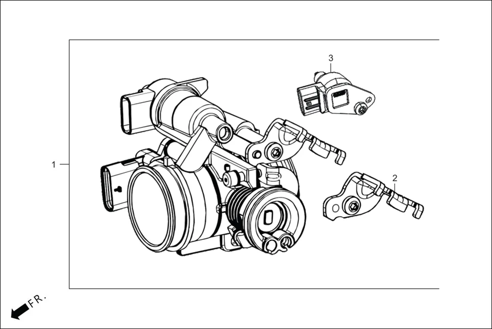 E-13 FUEL INJECTION (THROTTLE BODY ASSY)