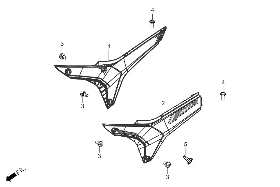 F-14 SIDE COVER diagram showing ACYBS6A0150BGG