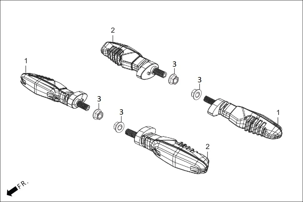 F-22 FR./RR. WINKERS diagram showing 33600-ACD-002