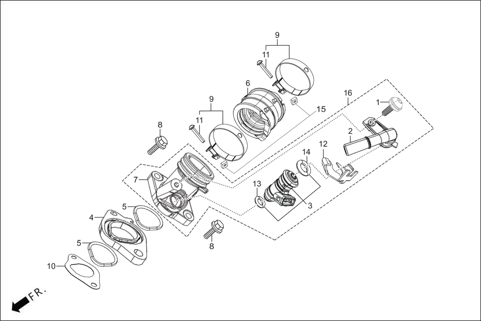 E-13A INJECTOR ASSY. FUEL