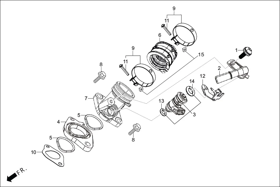 E-13A INJECTOR ASSY. FUEL