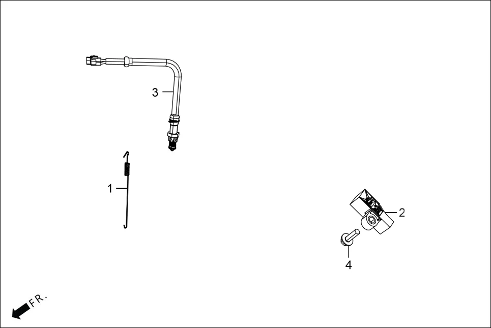 F-23A SWITCH ASSY./RELAY assembly diagram for Hero XTREME 125 XTEC2(Oct.,2025)