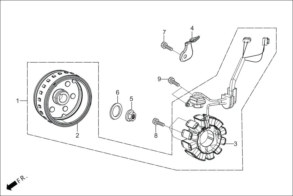 E-5 ELECTRICALS(AC GEN ASSY)