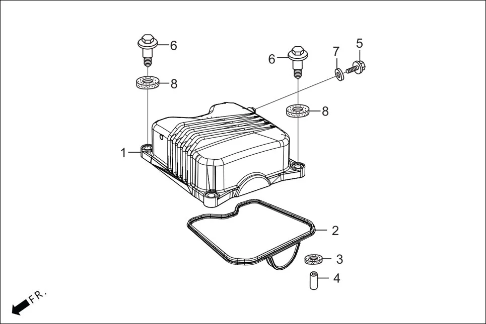 E-1 CYLN. &amp; CYLN HEAD (CYLINDER HEAD COVER)