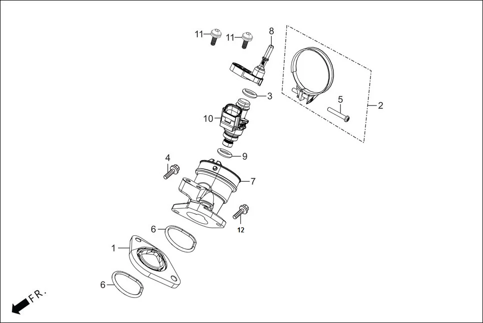 E-11A INJECTOR ASSY. FUEL