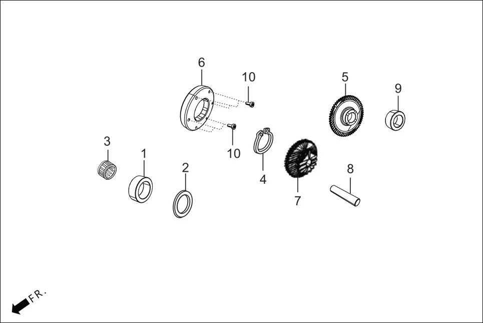 E-9 KICK STARTER(SPINDLE KICK STARTER)