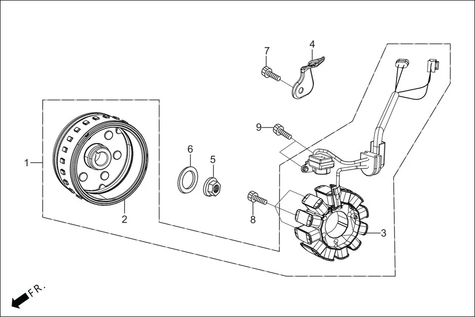 E-5 ELECTRICALS(AC GEN ASSY)