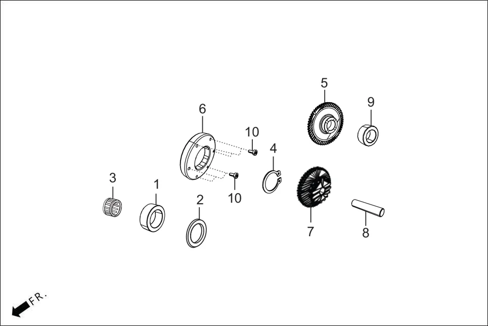 E-9 KICK STARTER (SPINDLE KICK STARTER)