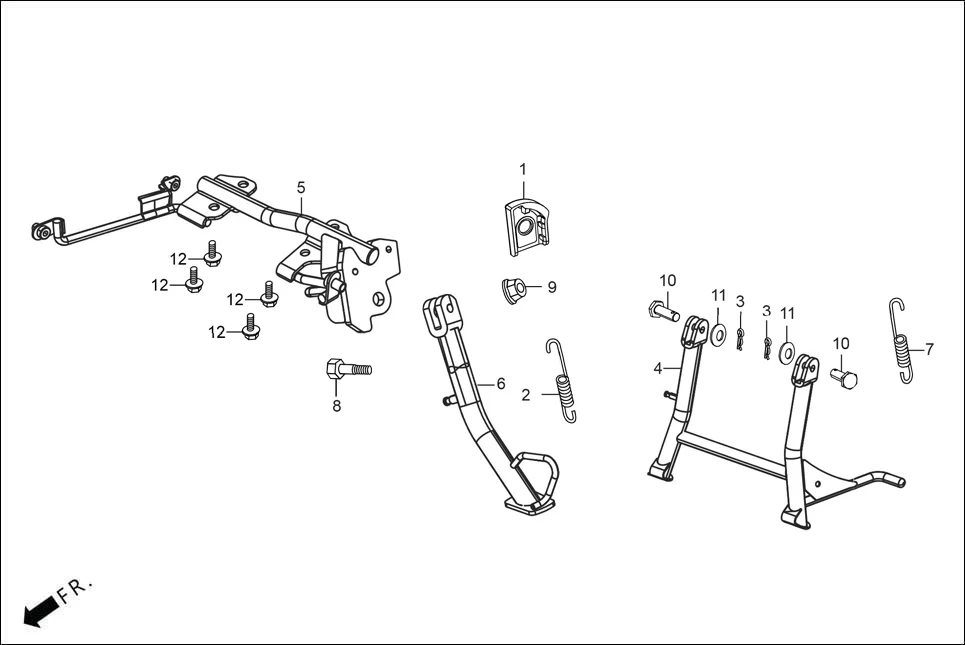 F-18 CHAIN CASE &amp; STAND diagram showing 95014-71702