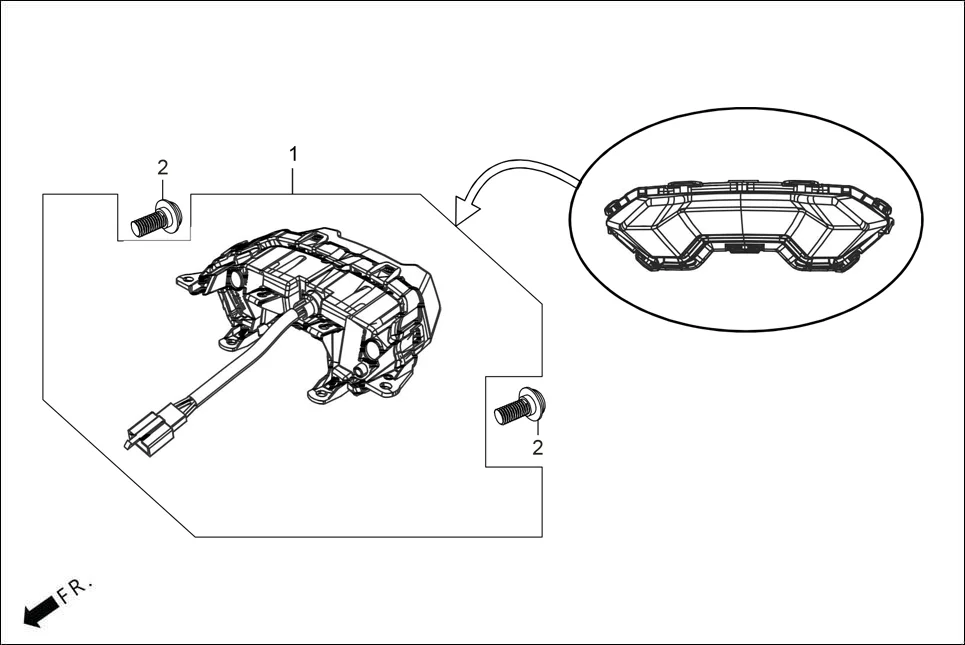 F-22 TAIL LIGHT diagram showing 90101-GE0-000