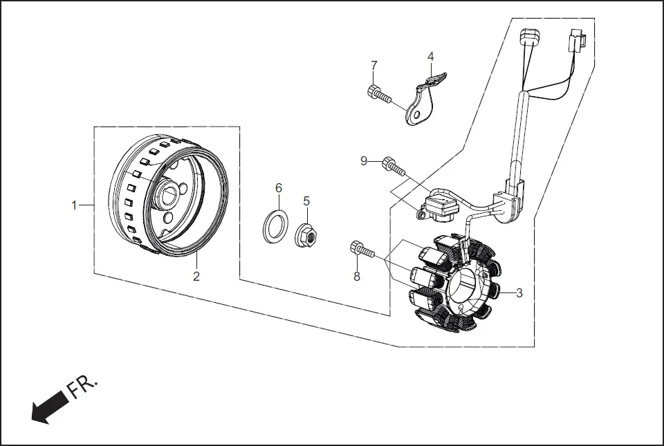 E-5 ELECTRICALS (AC GEN ASSY)