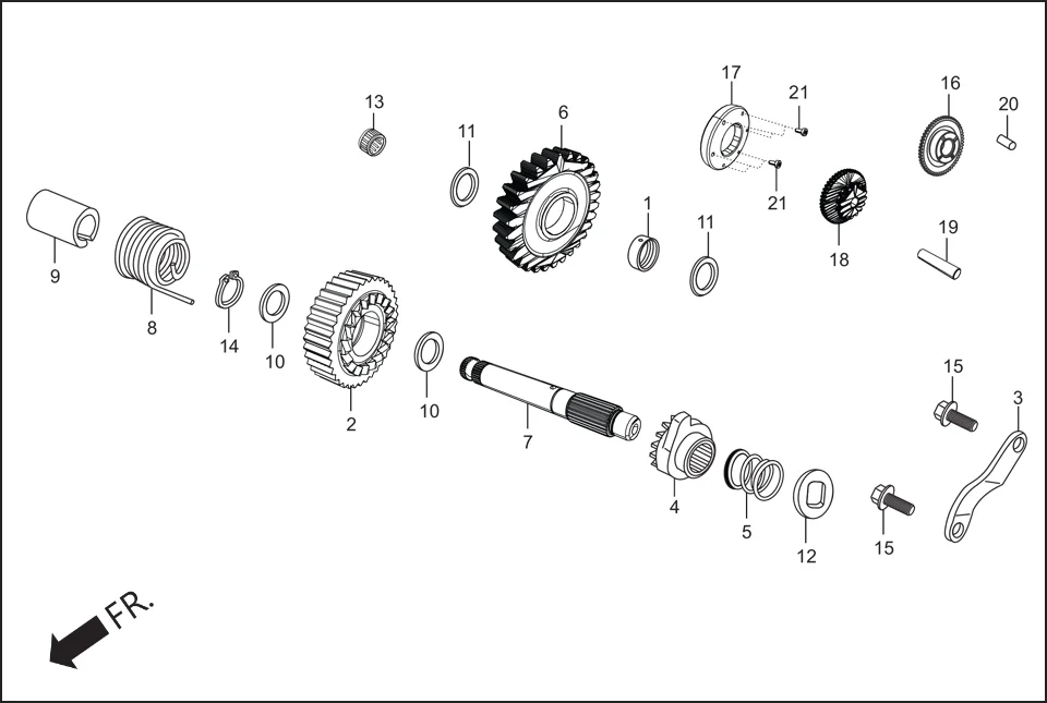 E-9 KICK STARTER (SPINDLE KICK STARTER)