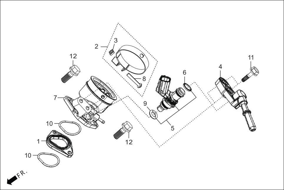 E-11A EXHAUST(AIR FEED PIPE/INLET PIPE)