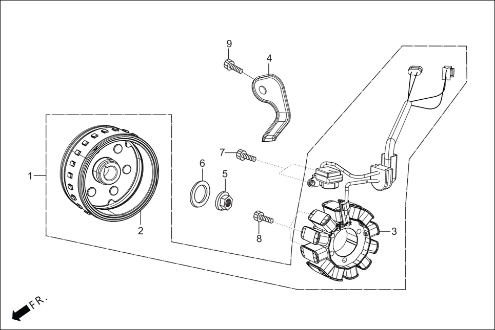 E-5 ELECTRICALS(AC GEN ASSY)