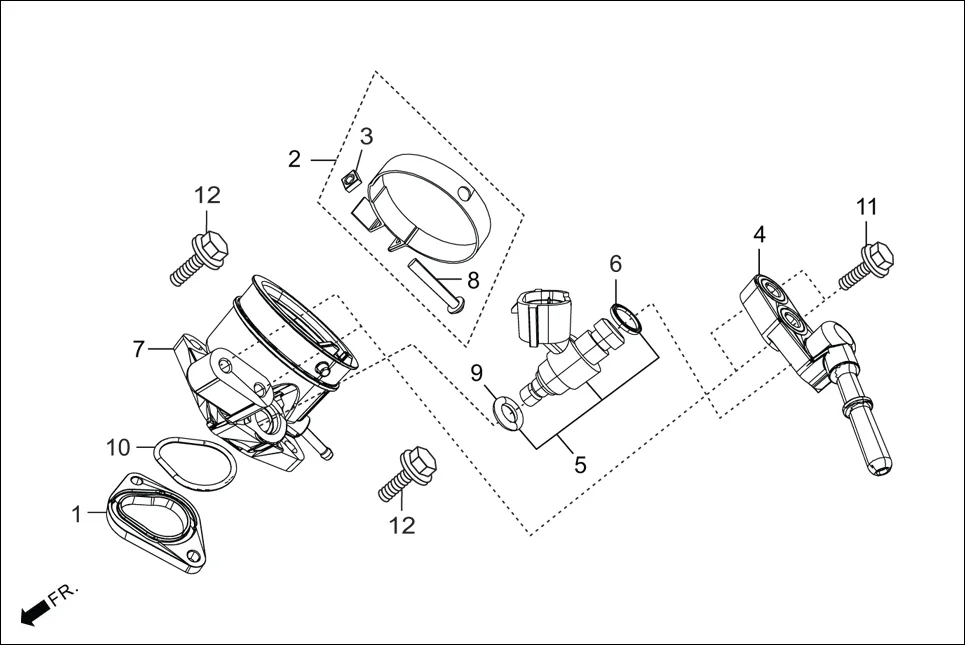 E-11A EXHAUST (AIR FEED PIPE/INLET PIPE)
