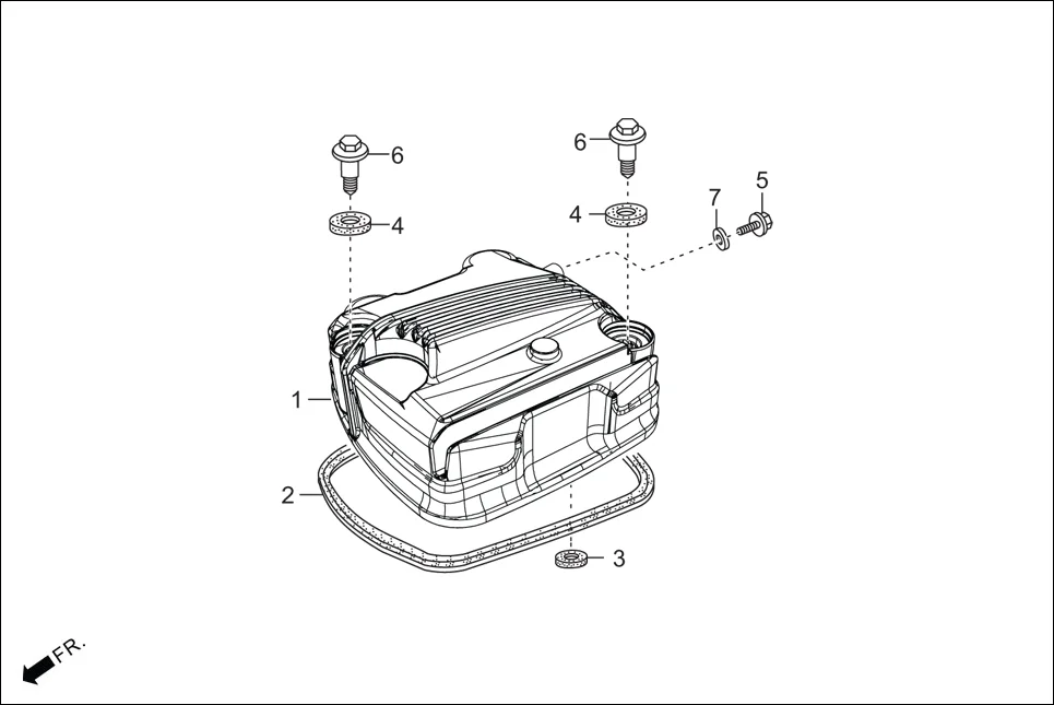 E-1 CYLN. &amp; CYLN HEAD (CYLINDER HEAD COVER)