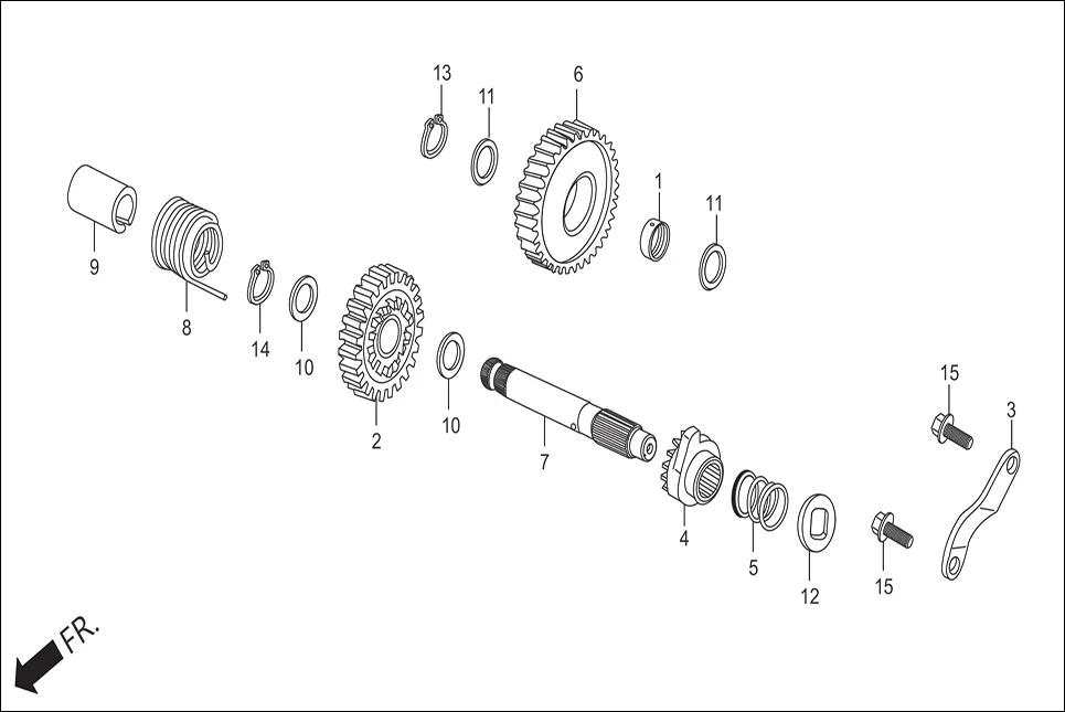 E-11 SPINDLE KICK STARTER