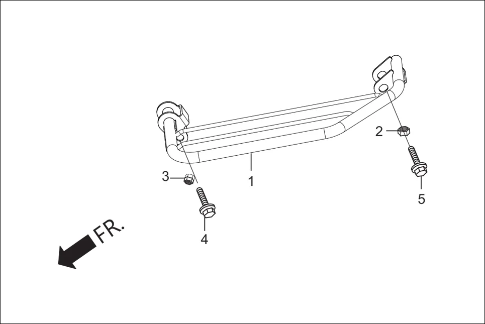 F-29A STEP PILLION OPTIONAL diagram showing 95701-08035-00