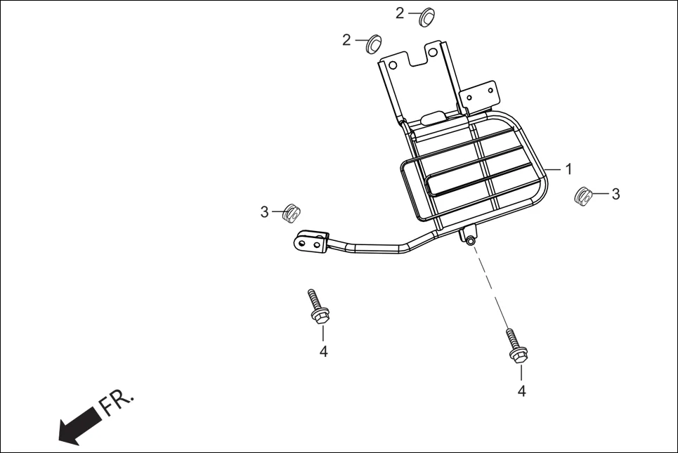 F-29 GUARD SARI diagram showing 95701-08030-00