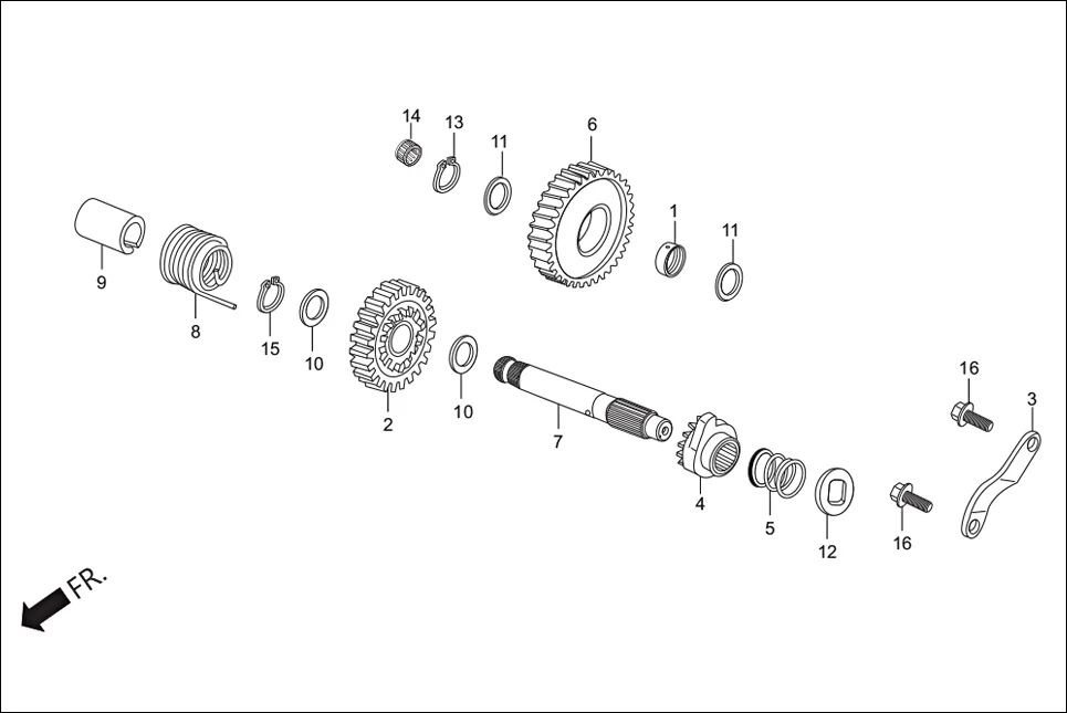 E-11 SPINDLE KICK STARTER