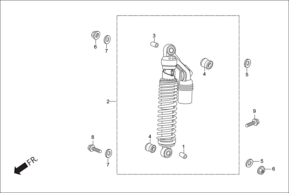 F-20 CUSHION REAR diagram showing 94101-12000