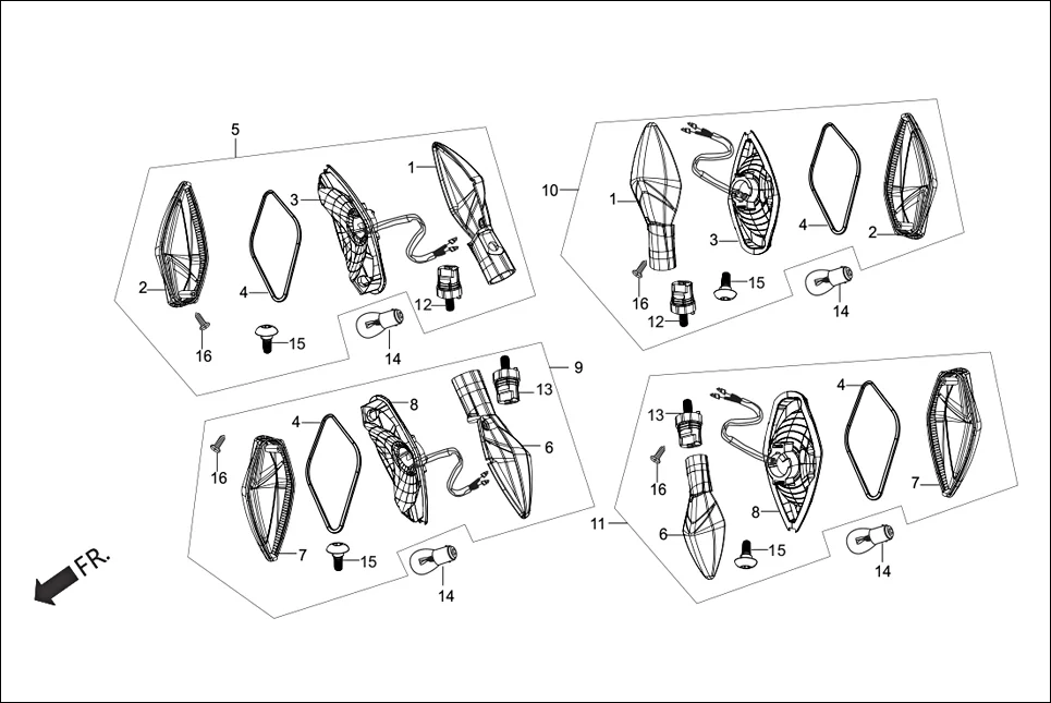 F-22 WINKER diagram showing 3340B-AAB-101
