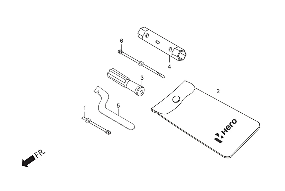 F-26 TOOLS diagram showing 99007-45000