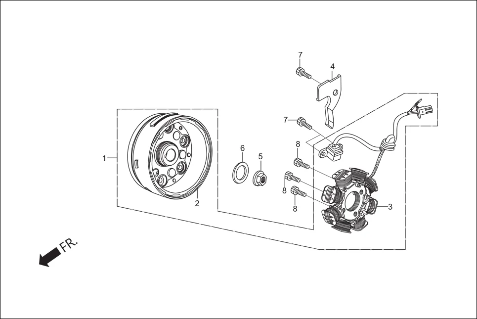 E-5 ELECTRICALS (AC GEN ASSY)