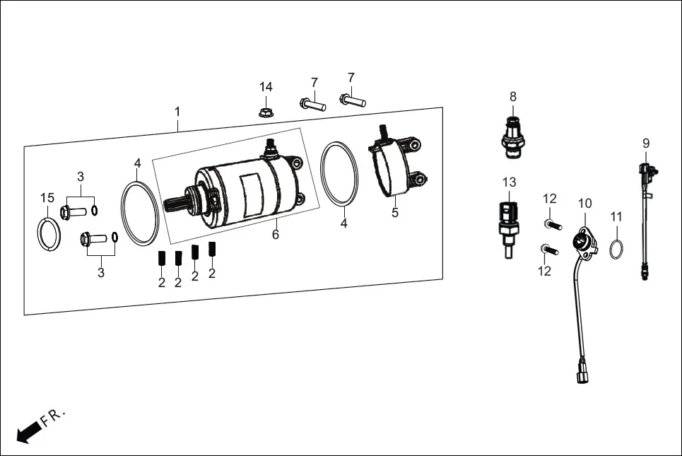 E-5 ELECTRICALS (STARTER MOTOR/SENSOR)