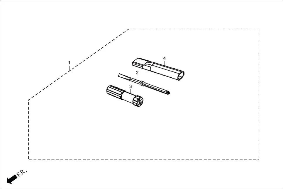F-26 TOOLS assembly diagram for Hero XTREME 250R(Mar., 2025)