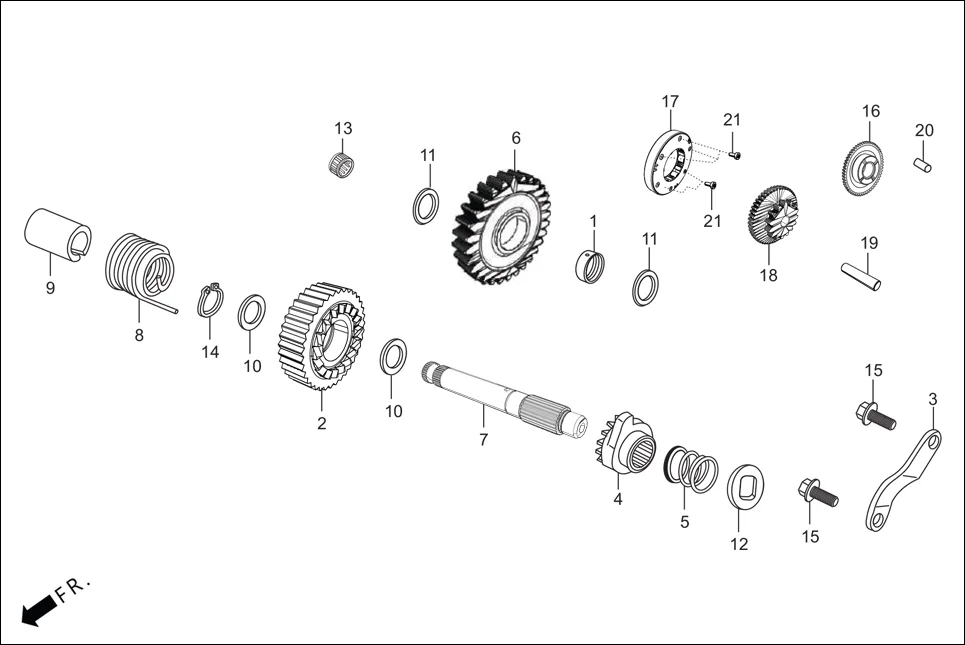 E-9 KICK STARTER(SPINDLE KICK STARTER)