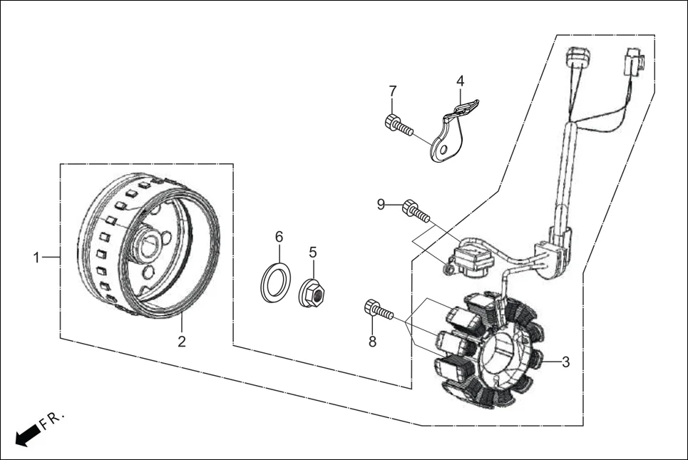 E-5 ELECTRICALS(AC GEN ASSY)