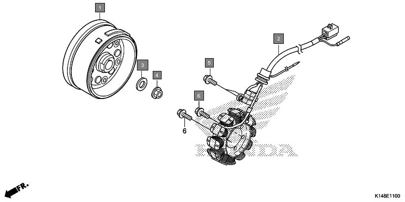 E-11 GENERATOR(CB110D/MD)