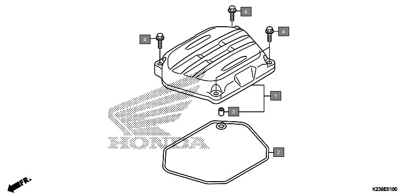 E-1 CYLINDER HEAD COVER