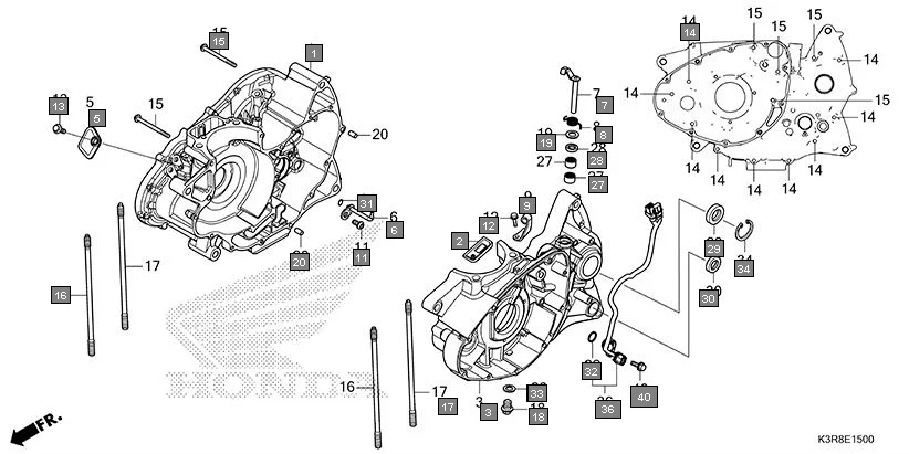 E-15 CRANKCASE