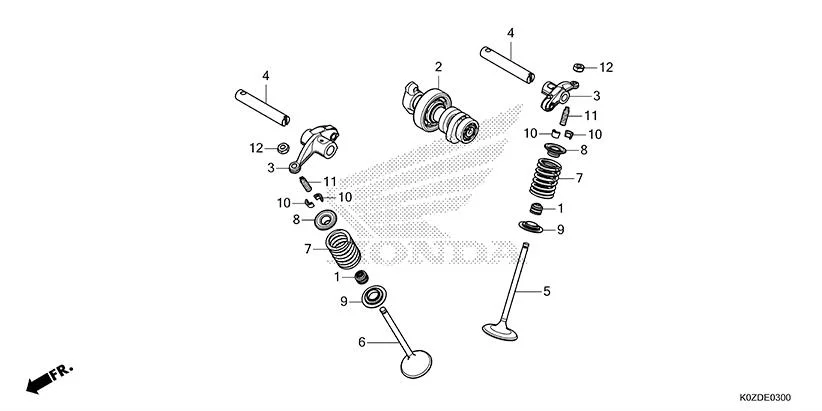 E-3 CAMSHAFT/VALVE